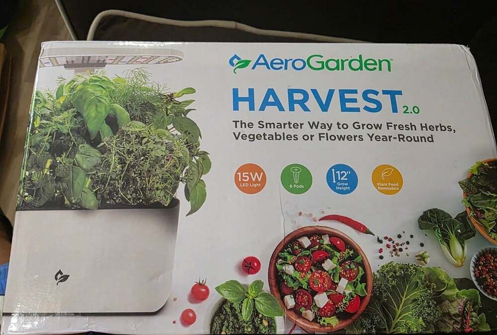 AeroGarden Harvest 2.0 Indoor Garden Hydroponic System
